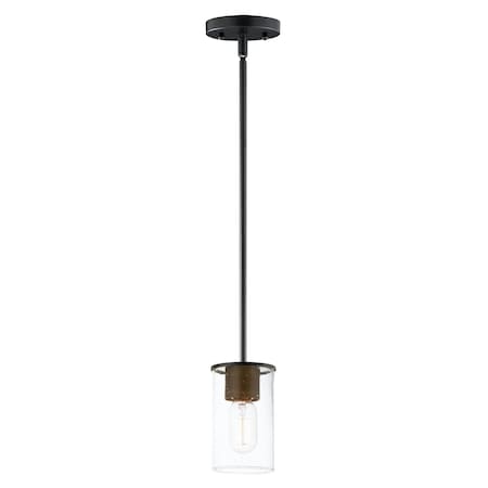 Maxim Lighting Sleek 1-Light Mini Pendant 91840CDABBK